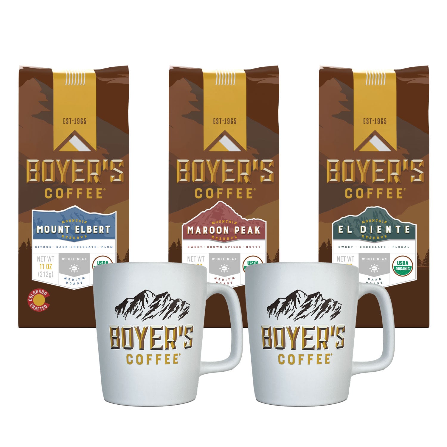 Small Coffee, Chocolate & Mugs Gift Box